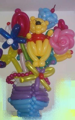 organizacja urodzin dziecka, skręcane balony, skręcanie balonów,  poznań